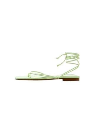 MANGO Criss-cross straps sandals