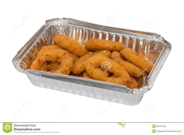 Onion Rings to take away stock photo. Image of delicious - 29767252
