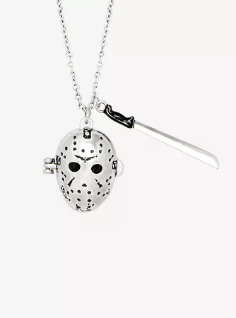 Friday The 13th Jason Locket Necklace