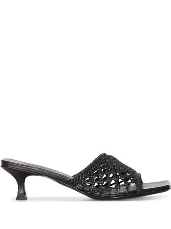 St. Agni woven-design open-toe Sandals - Farfetch
