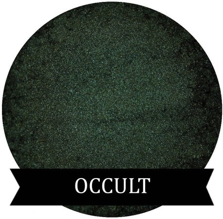 OCCULT Dark Green Eyeshadow Halloween Collection | Etsy