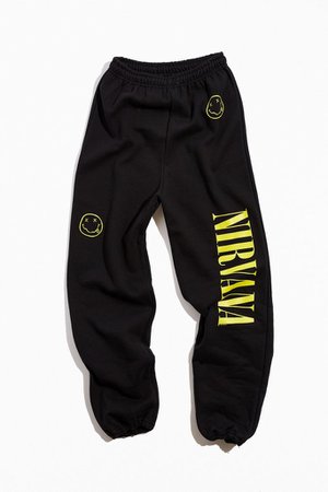 Nirvana Nevermind Sweatpant | Urban Outfitters