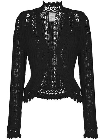 Chanel, embroidered fitted cardigan