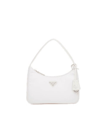 White Re-Nylon Re-Edition 2000 mini-bag | Prada
