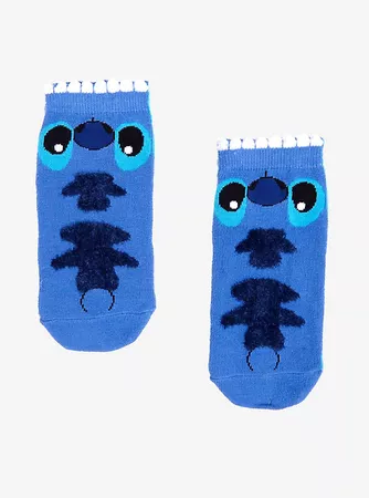 Disney Lilo & Stitch Bite No-Show Socks