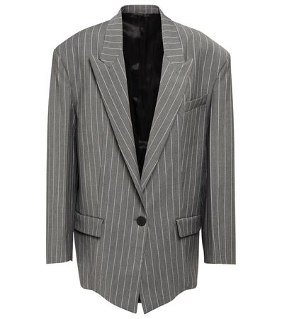 The Attico - Glen pinstripe blazer | Mytheresa