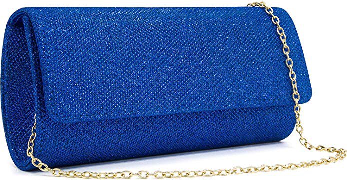 Milisente Evening Bag for Women Glitter Crossbody Shoulder Handbag Sparkly Clutch Bag Wedding Evening Purse (Blue): Handbags: Amazon.com