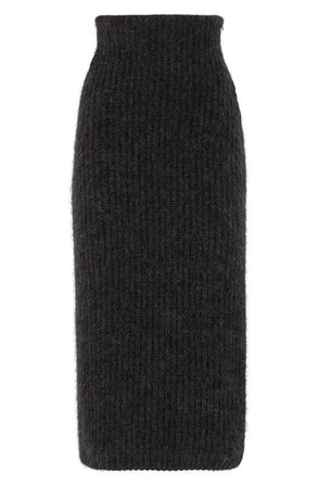 Fendi Mohair Blend Knit Midi Skirt | Nordstrom