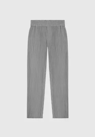 Pleated Trousers - Grey | Manière De Voir
