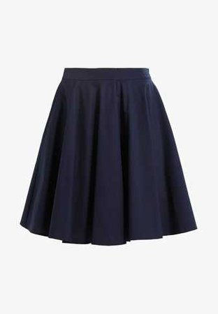 mint&berry A-line skirt - dark blue - Zalando.co.uk