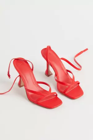 Sandals - Red - Ladies | H&M CA