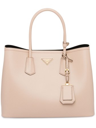 Shop Prada top handles tote bag with Express Delivery - FARFETCH