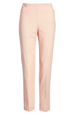Vince Camuto Side Zip Stretch Cotton Blend Pants (Nordstrom Exclusive) | Nordstrom