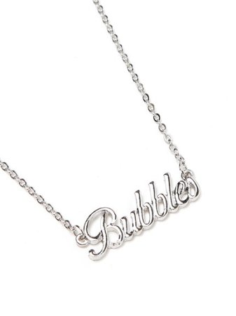 BUBBLES Logo Necklace (Accessory / Necklace) | Mail Order of BUBBLES (Bubbles) | Fashion Walker