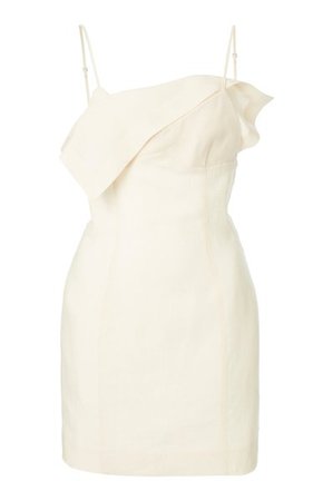 La Robe Draped Crepe Mini Dress By Jacquemus | Moda Operandi