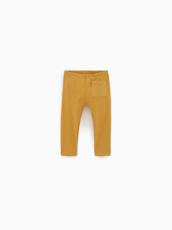 BASIC RIBBED LEGGINGS - PANTS AND OVERALLS-BABY BOY | 3 mth- 4 yrs-KIDS | ZARA Canada