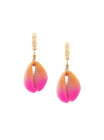Venessa Arizaga Summer Shell Earrings Ss20 | Farfetch.com