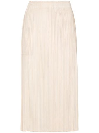 ShopPleats Please Issey Miyake plissé midi skirt with Express Delivery - Farfetch
