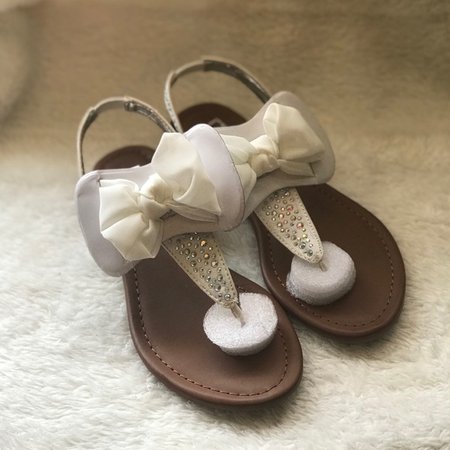 Material Girl Shoes | Swan Flat Sandal | Poshmark