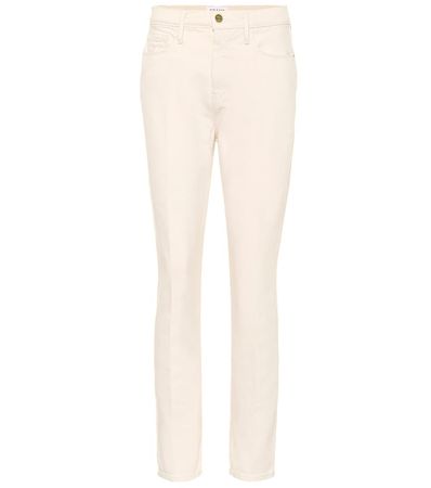 Le Sylvie Slender High-Rise Jeans - Frame |