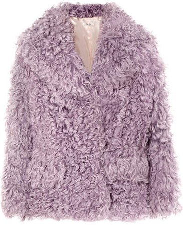 Shearling Jacket - Pink