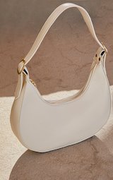 Cream PU Bag|PLT