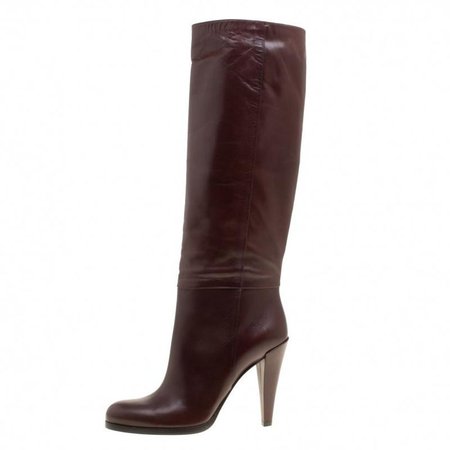 dark brown leather knee high boots - Google Search
