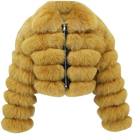 Neimen Faux Fur Coat for Women Short Hooded Warm Overcoat Furry Splicing Jacket Long Sleeve Outerwear (Pink, XL) at Amazon Women's Coats Shop