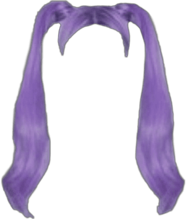 Purple Pigtails/Twintails (Sugar High edit)
