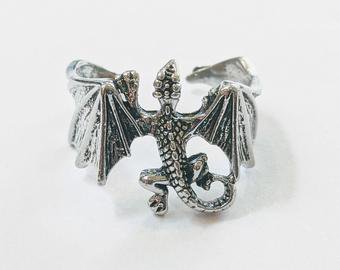Dragon ring | Etsy