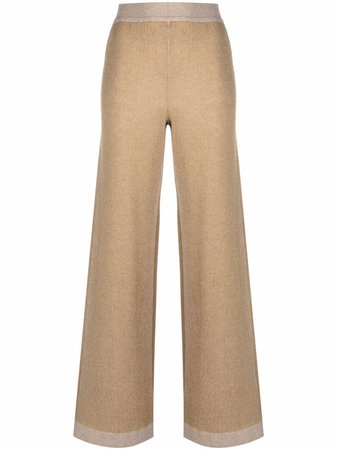 Missoni high-rise wide-leg Knitted Trousers - Farfetch