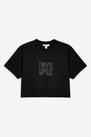 'Love More' T-Shirt - Topshop USA