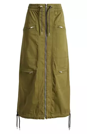 PTCL Zip Front Cargo Maxi Skirt | Nordstrom