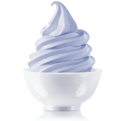 *clipped by @luci-her* TCBY Blueberry Frozen Yogurt
