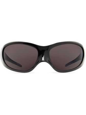 Balenciaga Skin XXL round-frame Sunglasses - Farfetch