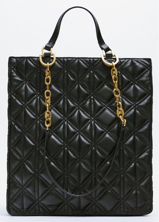 Zara Quilted tote bag