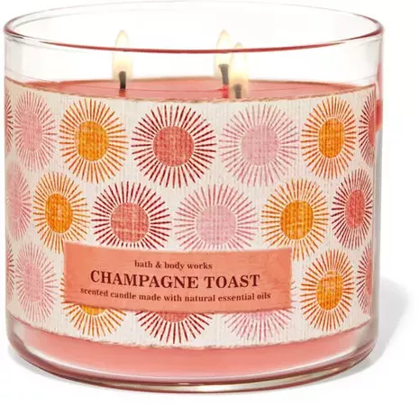 CHAMPAGNE TOAST 3-Wick Candle | Bath & Body Works