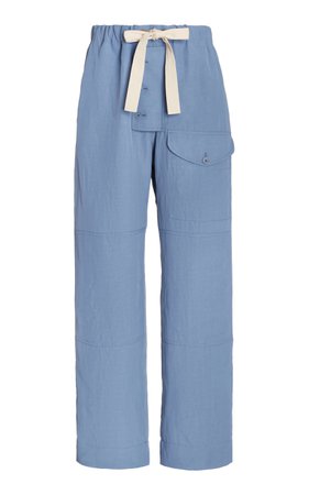 Stella McCartney Linen Cargo Pants By Stella Mccartney | Moda Operandi