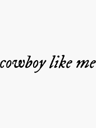 cowboy like me
