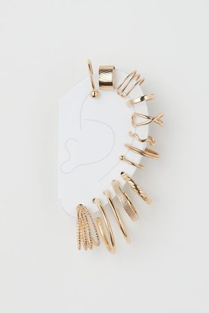 Earrings and Ear Cuffs - Gold-colored - Ladies | H&M US