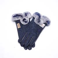 blue tweed gloves - Google Search