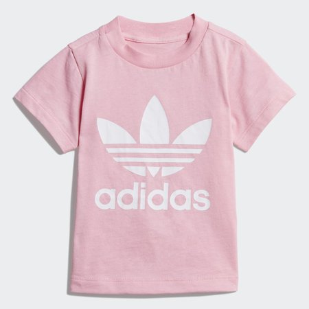 adidas T-shirt Trefoil - Rosa | adidas MLT