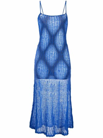 Shop Diesel knitted flared dress with Express Delivery - FARFETCH