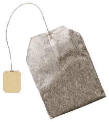 Tea Bag With Label transparent PNG - StickPNG