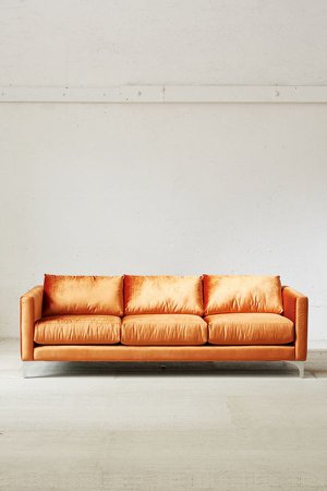 Chamberlin Velvet Sofa | Urban Outfitters