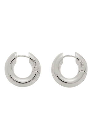 NUMBERING Silver #5206M Earrings