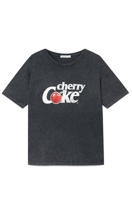 Cherry Coke T-shirt - Women's T-shirts | Stradivarius United States
