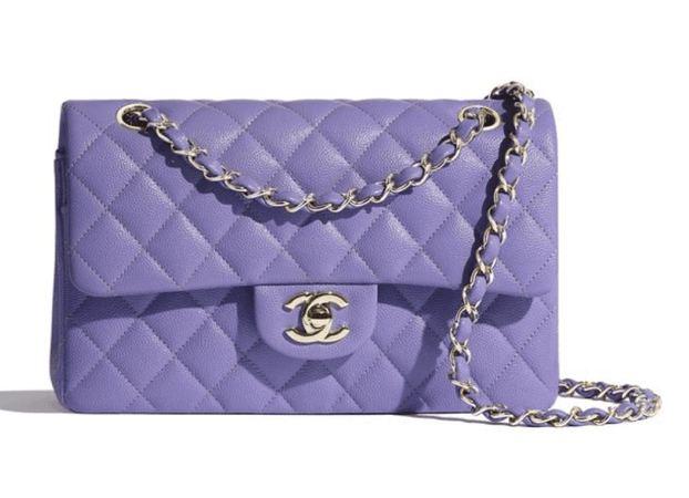 Chanel bag purple