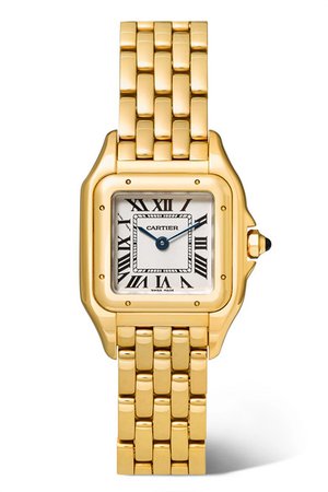 Cartier | Panthère de Cartier small 22mm 18-karat gold watch | NET-A-PORTER.COM