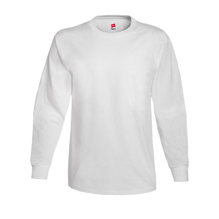 Mens Tagless Cotton Crew Neck Long-Sleeve Tshirt 4.3 (181) · $7.97* · In stock · Brand: Hanes